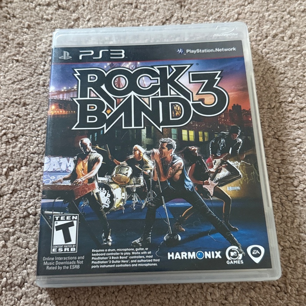 Rock Band 3 | Playstation 3 PS3 | Vintage Video Game